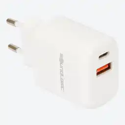 NKD Soundlogic Schnell-Ladegerät mit USB-Type-A & -C-Anschluss Angebot