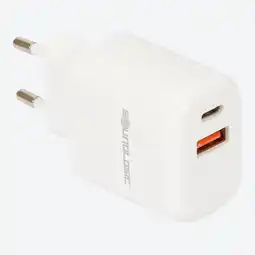 NKD Soundlogic Schnell-Ladegerät mit USB-Type-A & -C-Anschluss Angebot