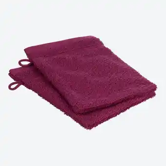NKD Frottee-Waschhandschuh, CLASSIC, 16x21cm, 2er-Pack Angebot