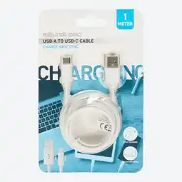NKD Soundlogic Ladekabel, USB-Type-A zu USB-Type-C, ca. 1m Angebot