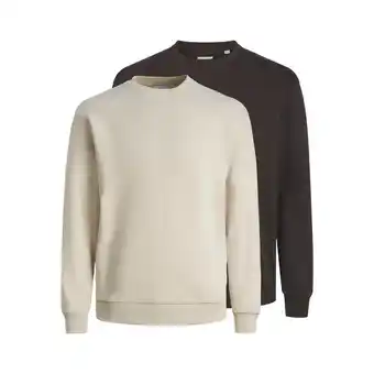 Netto Marken-Discount Jack & Jones Sweatshirt Bradly Langarmshirt Doppelpack Angebot