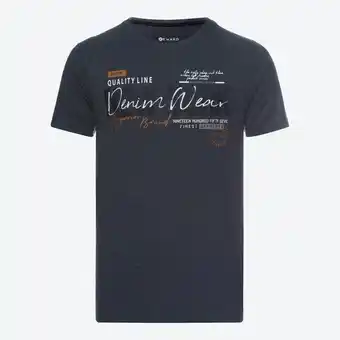 NKD Herren-T-Shirt in Mélange-Optik Angebot