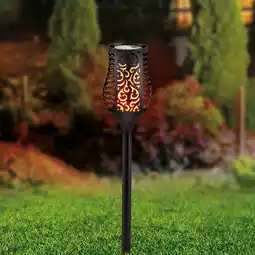 NKD Solar-Fackel mit Flammeneffekt, ca. Ø 8x48cm Angebot