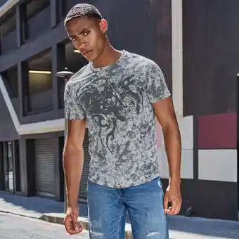 NKD Herren-T-Shirt mit Bike-Motiv Angebot