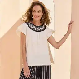 NKD Damen-T-Shirt aus Baumwolle Angebot