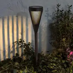 NKD Solar-Stecker mit Erdspieß, Höhe ca. 55 cm Angebot