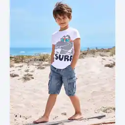 NKD Kinder-Jungen-Jeans-Bermudas mit Kordelzug Angebot