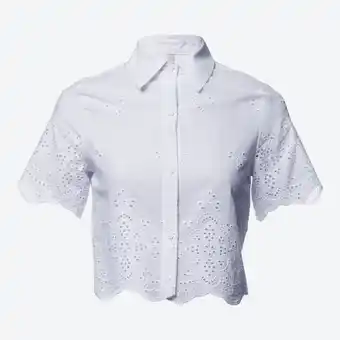 NKD Damen-Bluse mit Lochstickerei Angebot