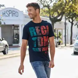 NKD Herren-T-Shirt mit farbigem Druck Angebot