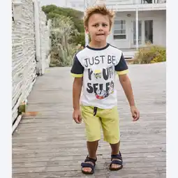 NKD Kinder-Jungen-Set mit Frontaufdruck, 2-teilig Angebot