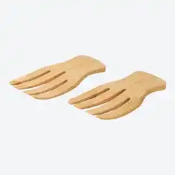 NKD Salatbesteck aus Bambus, 2-teilig Angebot