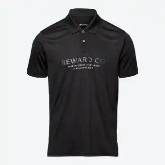 NKD Herren-Poloshirt mit silbernem Druck Angebot