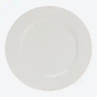 NKD Speiseteller mit Rillen, ca. 26,8x2,3cm Angebot