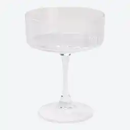 NKD Martiniglas mit Rillen, ca. 300 ml Angebot
