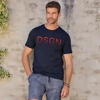 NKD Herren-T-Shirt mit Farbverlaufdruck Angebot