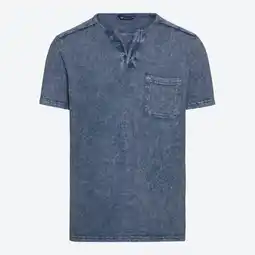 NKD Herren-T-Shirt mit Henley-Kragen Angebot