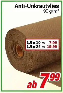 CENTERSHOP Anti-Unkrautvlies Angebot
