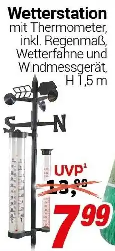 CENTERSHOP Wetterstation Angebot