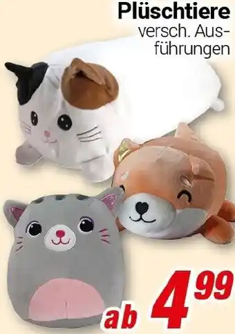 CENTERSHOP Plüschtiere Angebot