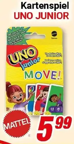 CENTERSHOP MATTEL Kartenspiel UNO JUNIOR Angebot