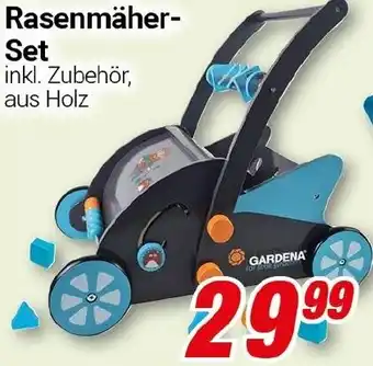 CENTERSHOP GARDENA Rasenmäher Set Angebot