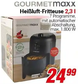 CENTERSHOP GOURMETmaxx Heißluft-Fritteuse 2,3 l Angebot