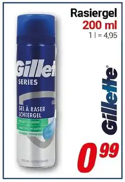CENTERSHOP Gillette Rasiergel Angebot