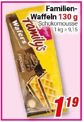 CENTERSHOP Familien Waffeln Angebot