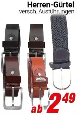 CENTERSHOP Herren-Gürtel Angebot