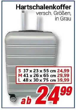 CENTERSHOP Hartschalenkoffer Angebot