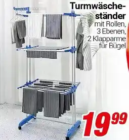 CENTERSHOP Turmwäscheständer Angebot
