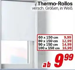 CENTERSHOP Thermo-Rollos Angebot