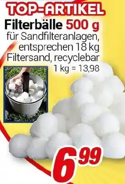 CENTERSHOP Filterbälle Angebot