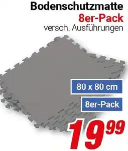 CENTERSHOP Bodenschutzmatte Angebot