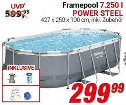 CENTERSHOP Bestway Framepool 7.250 l POWER STEEL Angebot