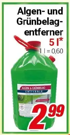 CENTERSHOP Algen- und Grünbelagentferner Angebot