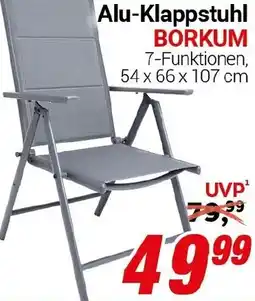 CENTERSHOP Alu-Klappstuhl BORKUM Angebot