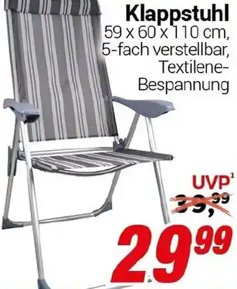 CENTERSHOP Klappstuhl Angebot