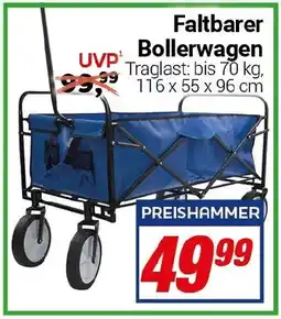 CENTERSHOP Faltbarer Bollerwagen Angebot