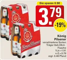 WEZ König Pilsener Angebot