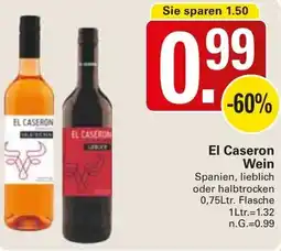 WEZ El Caseron Wein Angebot