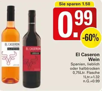 WEZ El Caseron Wein Angebot