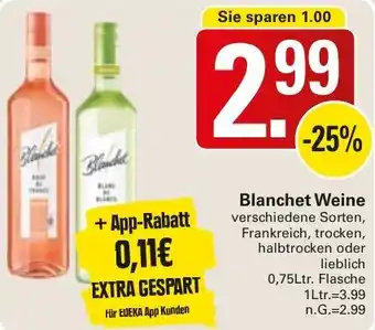 WEZ Blanchet Weine Angebot