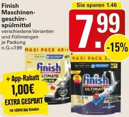 WEZ Finish Maschinengeschirrspülmittel Angebot