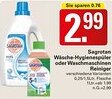 WEZ Sagrotan Wäsche-Hygienespüler oder Waschmaschinen Reiniger Angebot