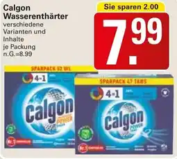 WEZ Calgon Wasserenthärter Angebot