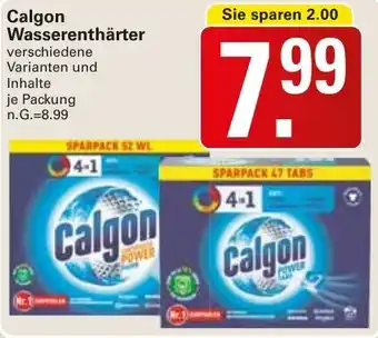 WEZ Calgon Wasserenthärter Angebot