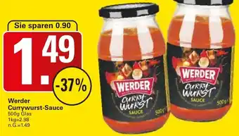 WEZ Werder Currywurst-Sauce Angebot