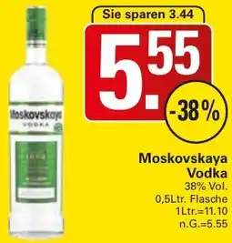 WEZ Moskovskaya Vodka Angebot