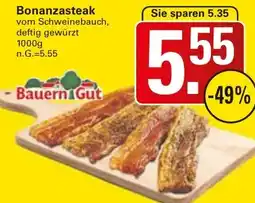 WEZ Bauern Gut Bonanzasteak Angebot
